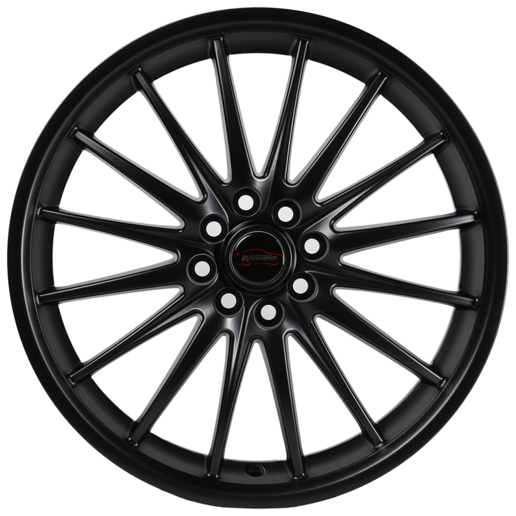 Team Dynamics Jet Gloss Black 6.5 x 15-inch