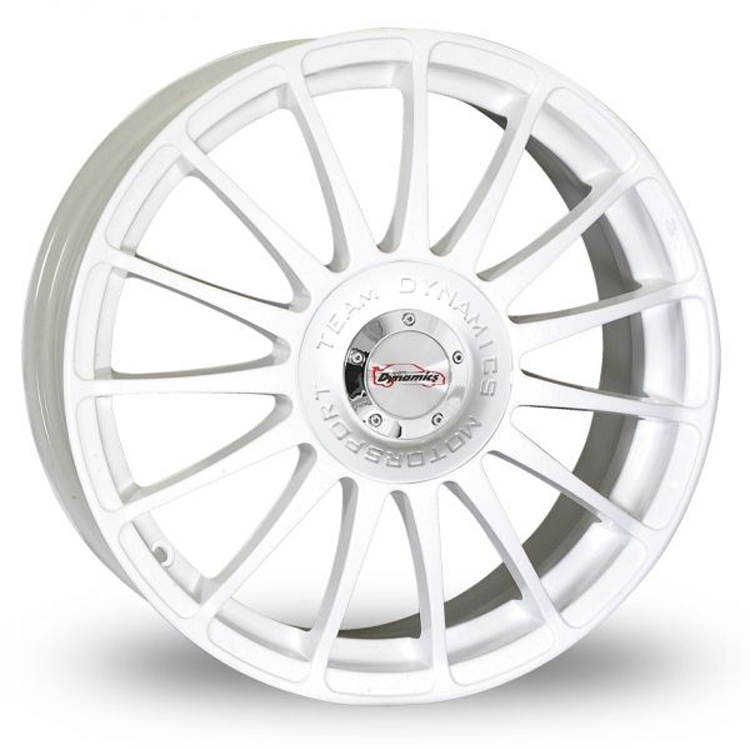 Team Dynamics Monza R White 7.0 x 17-inch