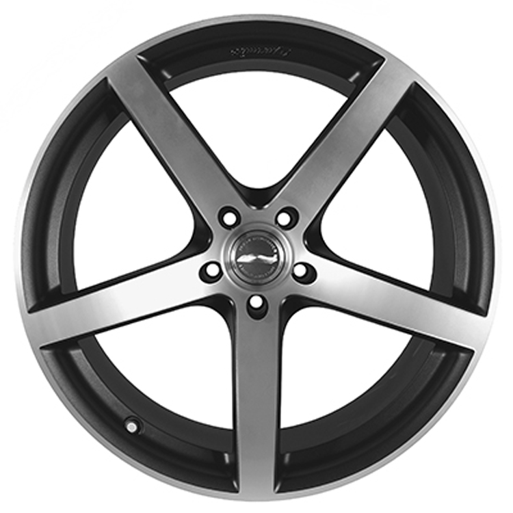 Team Dynamics Silverstone Matt Graphite (polished) 9.0 x 20-inch