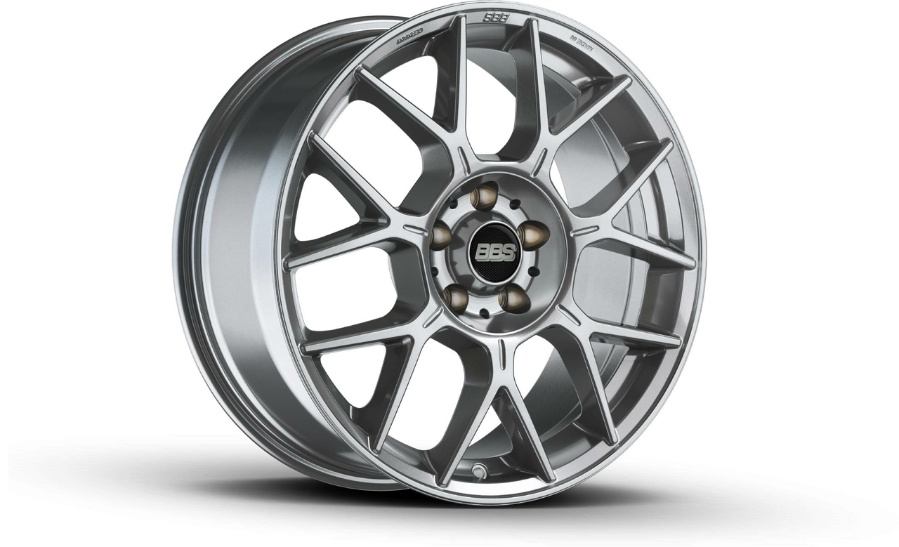 BBS XR Glossy Silver Platinum Velg 17 INCH 5 X 120
