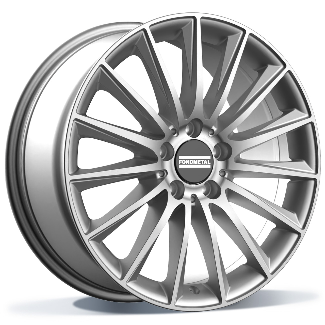 Fondmetal AIDON (FMI04) - GLOSSY SILVER - 8.50J x 20inch ET40 5x112 naaf 66.50