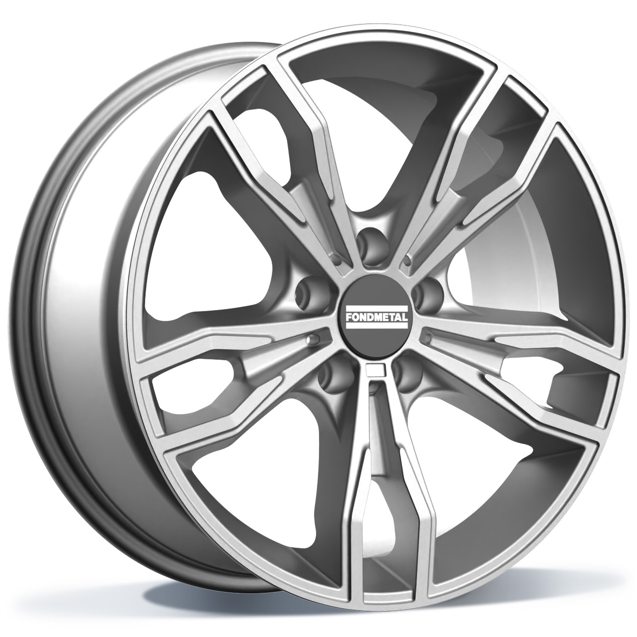 Fondmetal ALKE (FMI02) - GLOSSY SILVER - 9J x 19inch ET42 5x112 naaf 66.50