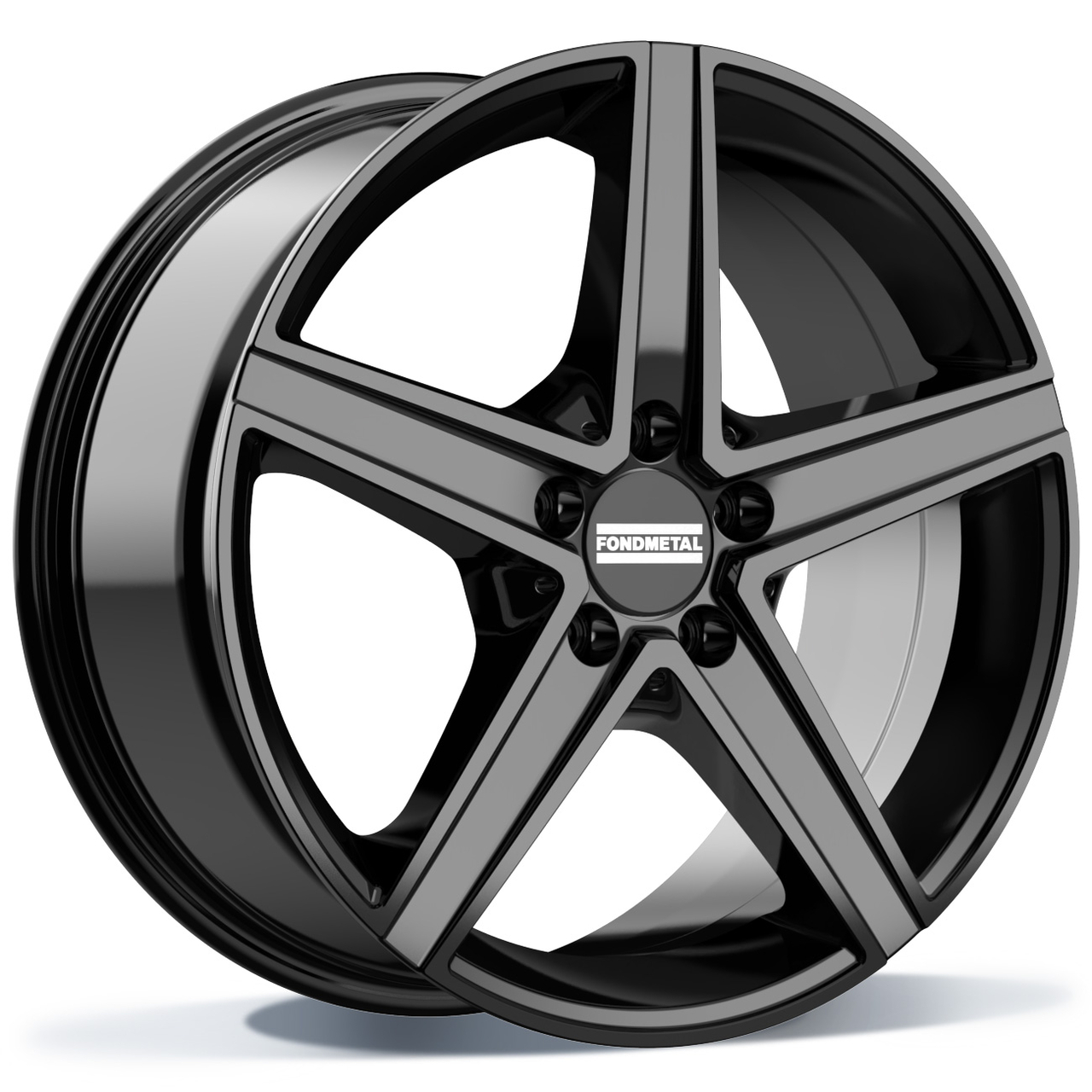 Fondmetal IOKE (FMI03) - GLOSSY BLACK - 8J x 18inch ET38 5x112 naaf 66.5