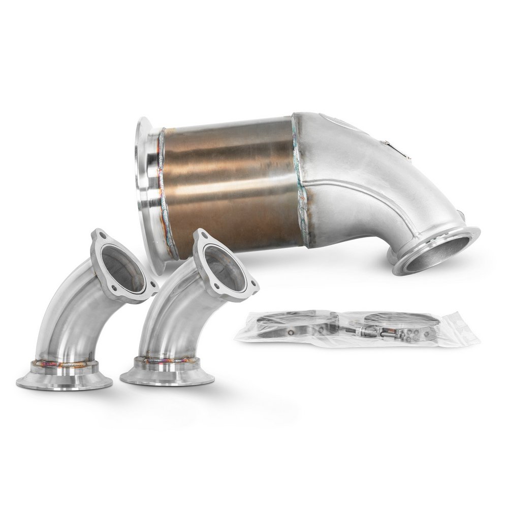 Wagner Tuning Downpipe Kit 300CPSI EU6 voor Audi S4 B9 3.0TFSI