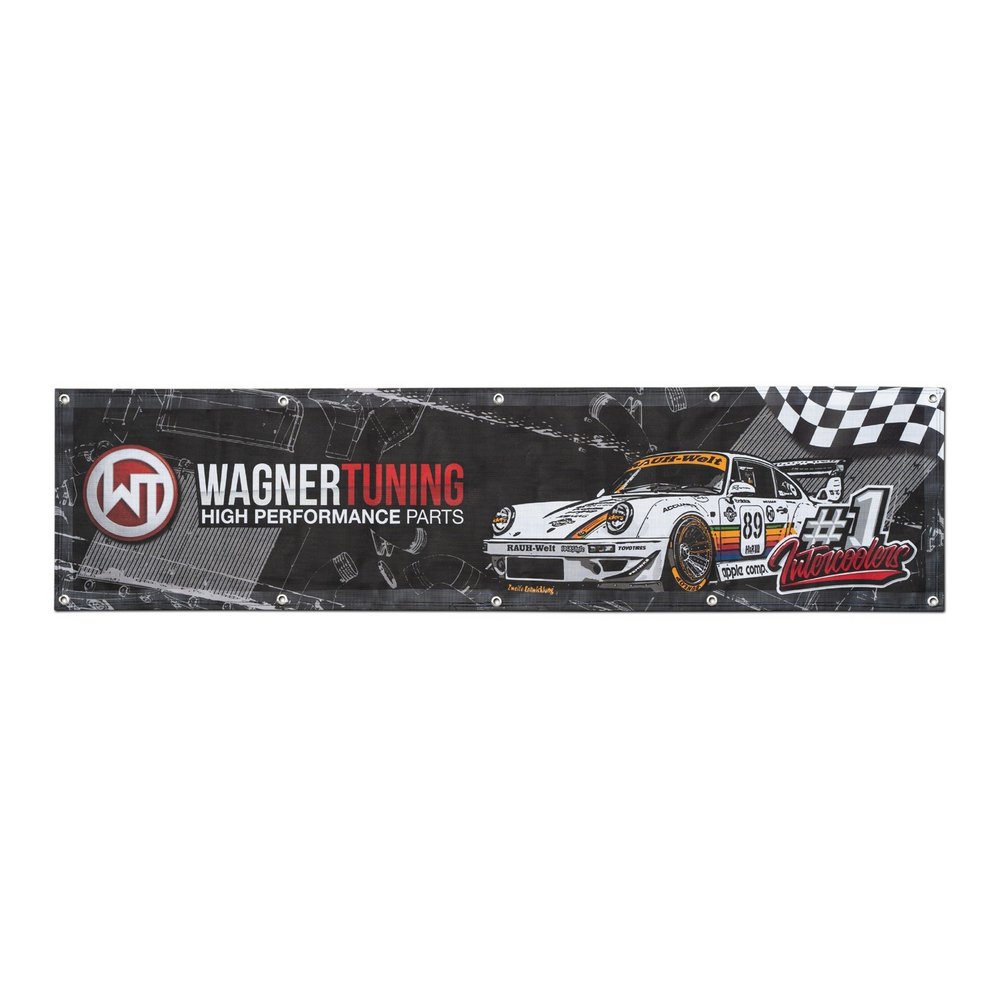 Wagner Tuning Mesh Banner Workshop porsh 200 x 50