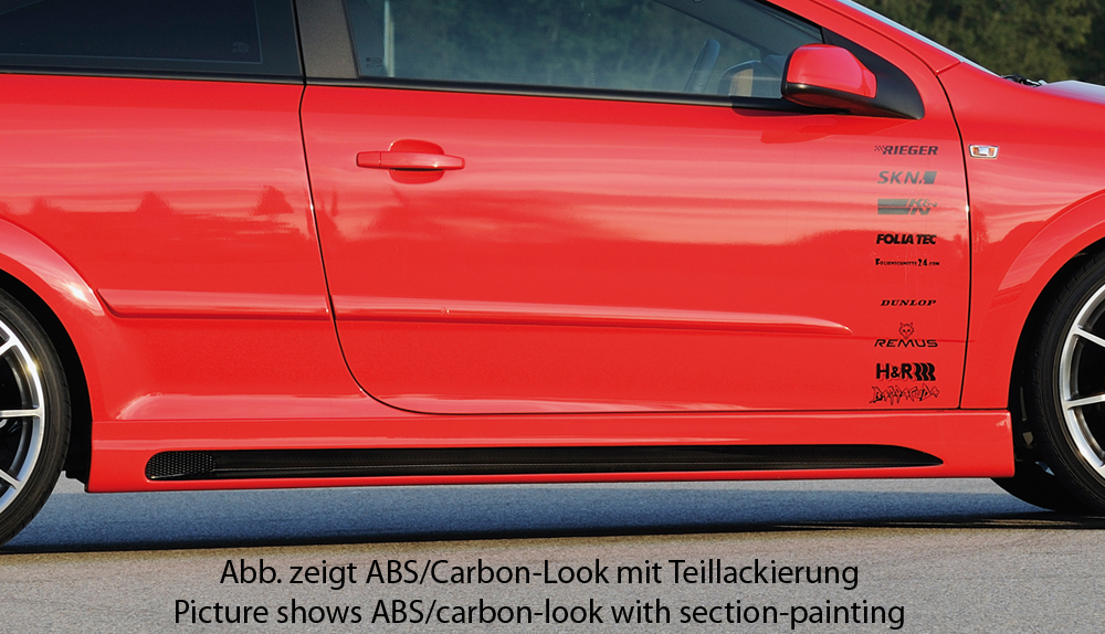 Rieger Tuning sideskirt Opel Astra H