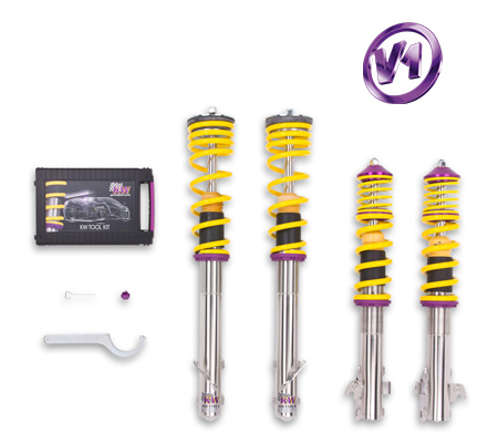 KW V1 Schroefset Honda Civic Civic/CRX (1989-) 3-drs/Sedan/Coup&eacute;/CRX 1989- EC8/9 + ED2/3/4/6/7/9 + EE8/9