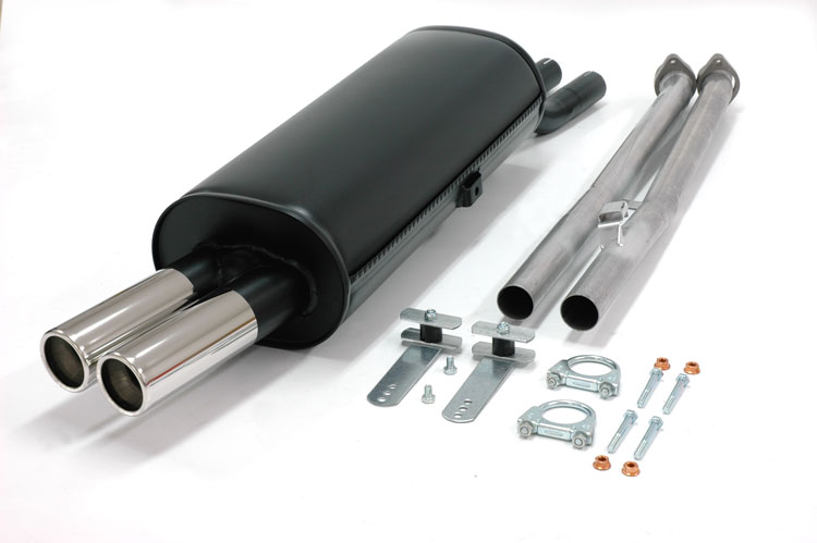 Simons Sportuitlaat BMW 3-serie E30 Cabrio/sedan/touring 1986-