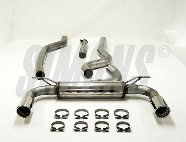 Simons Sportuitlaat BMW 3-serie F30/31 Sedan/touring [f30/31] -06/2015