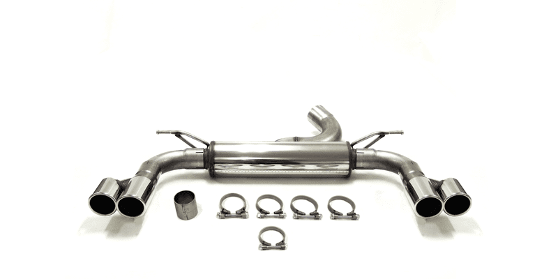 Simons Sportuitlaat BMW 4-serie F32/33/36 Cabrio/coup&eacute;/gran coup&eacute; [f32/f33/f36] 07/2015-