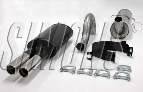 Simons Sportuitlaat Volvo 740/940 Sedan/estate gl/gle/glt 1985-