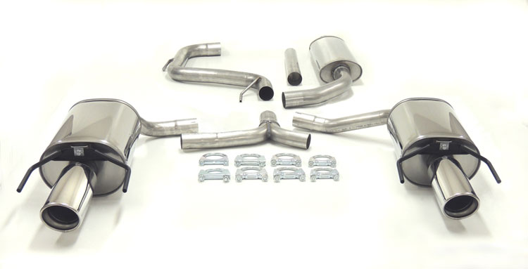 Simons Sportuitlaat Saab 9-3 Cabrio/sportsedan/sportcombi 2006-