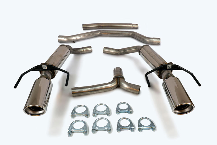 Simons Sportuitlaat Saab 9-3 Cabrio/sportsedan/sportcombi 2003-2014