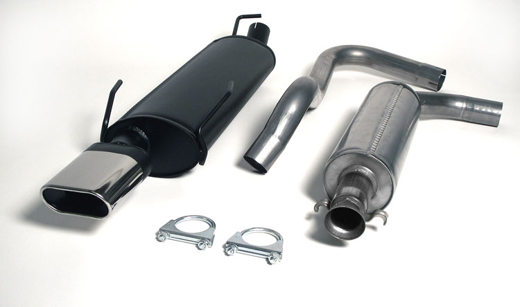 Simons Sportuitlaat Saab 9-3 Cabrio/coup&eacute; 1998-2002