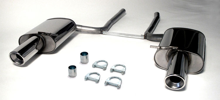 Simons Sportuitlaat Audi A4 B7 Sedan/avant 2005-