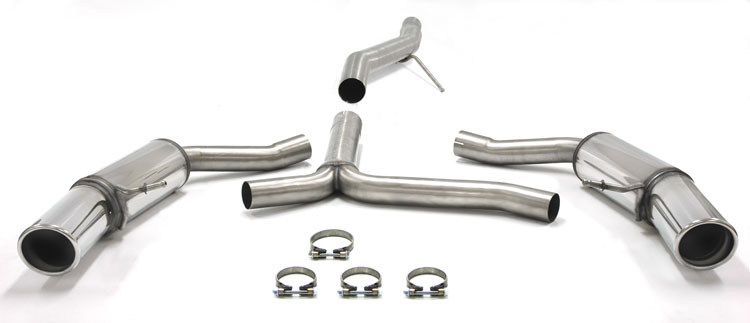 Simons Sportuitlaat Audi A4 B8 Avant/sedan 2008-