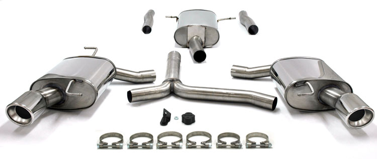 Simons Sportuitlaat Audi A4 B8 Avant/sedan 2008-