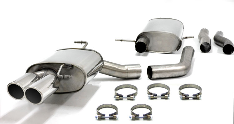 Simons Sportuitlaat Audi A4 B8 Avant/sedan 2008-