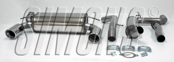 Simons Sportuitlaat Volvo C30 Model 2010- (facelift)