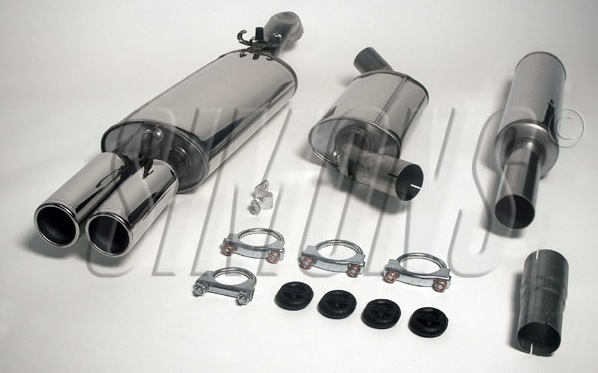 Simons Sportuitlaat Volkswagen Golf 2 Hatchback 1985-1991