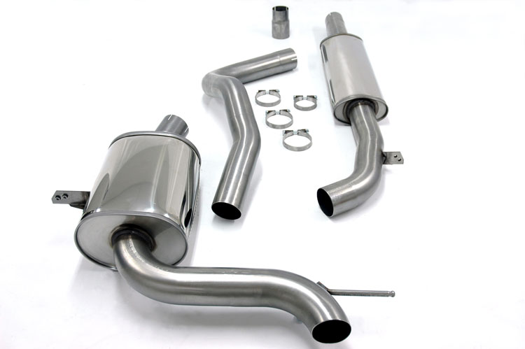 Simons Sportuitlaat Renault M&eacute;gane Coup&eacute; 2010-