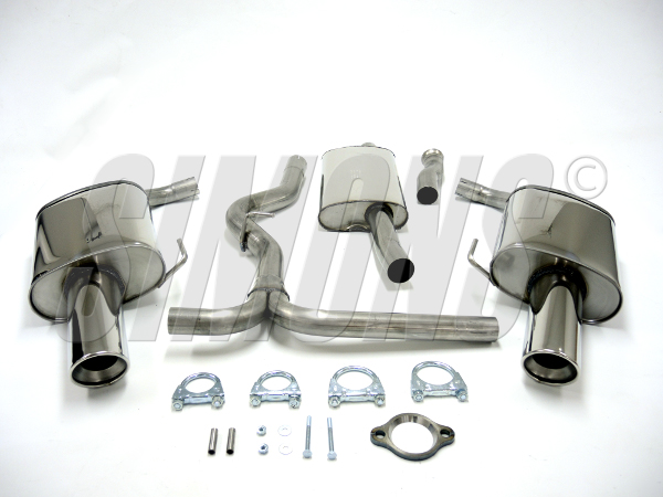 Simons Sportuitlaat Subaru Outback 6 cilinder 2004-2009