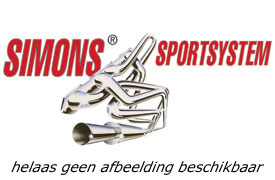 Simons Sportuitlaat Audi S3 8V Sportback 2013-2018