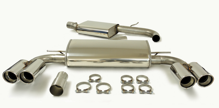 Simons Sportuitlaat Audi S3 8V S3 sportback 2013-2018