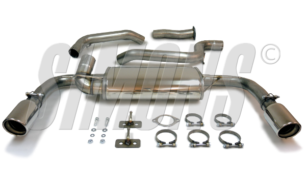 Simons Sportuitlaat Volvo V40 T4/t5 5 cilinder