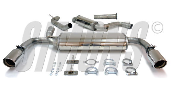 Simons Sportuitlaat Volvo V40 T4/t5 5 cilinder