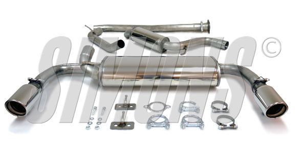 Simons Sportuitlaat Volvo V40 T2/t3/t4/t5 4 cilinder