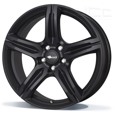 Brock B29 - zwart mat gelakt (SKM) - 7.5J x 17inch ET35 5x114.3 naaf 72.6