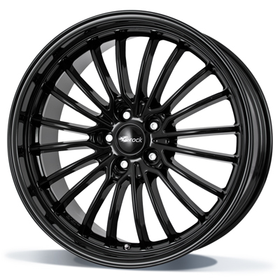 Brock B24GP - zwart glanzend (SG) - 8.5J x 19inch ET15 5x120 naaf 72.6