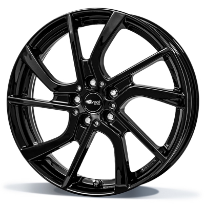 Brock eB1 - Zwart gelakt (SG) - 5J x 19inch ET43 5x112 naaf 66.55