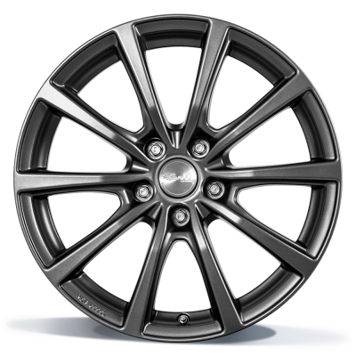 Brock B32 - Himalaya Grey Matt (HGM) - 8.5J x 18inch ET45 5x114.3 naaf 60.1
