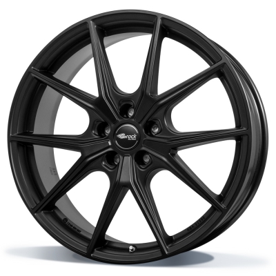 Brock B40 - Satin Black Matt (SBM) - 9J x 20inch ET40 5x120 naaf 64.1