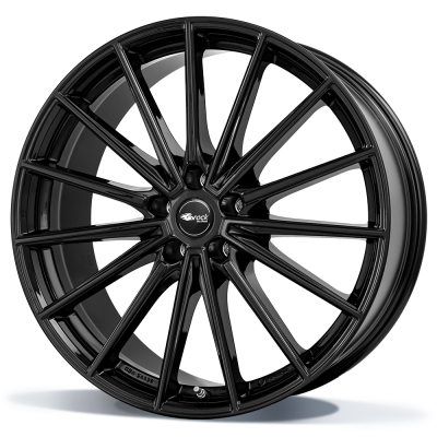Brock B43 - Zwart gelakt (SG) - 8.5J x 19inch ET31.5 5x112 naaf 66.6