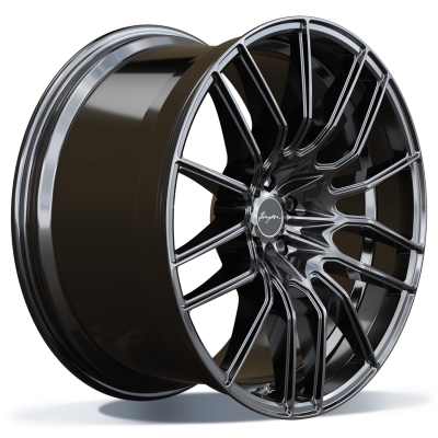 Breyton Impressive - Glossy Black (GB) - 9J x 21inch ET30 5x112 naaf 66.5