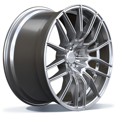 Breyton Impressive - Hyper Silver (HC) - 9J x 21inch ET30 5x112 naaf 66.5