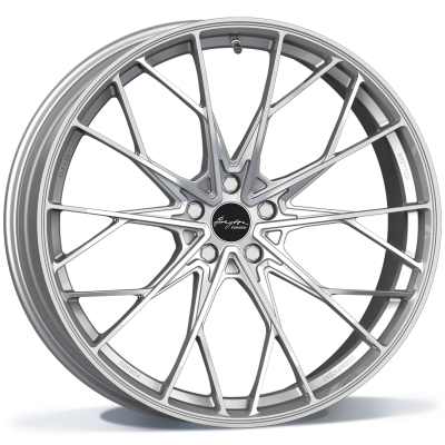 Breyton Magnificent Forged - Silver with Face Milling (SFM) - 11.5J x 22inch ET43 5x112 naaf 66.5