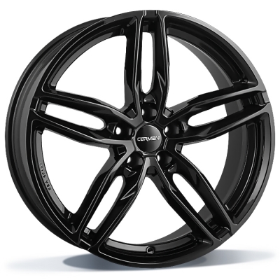 Carmani CA13 Twinmax - black - 8.5J x 19inch ET45 5x112 naaf 66.6