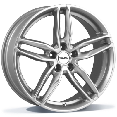 Carmani CA13 Twinmax - white silver - 8J x 18inch ET34 5x120 naaf 72.6
