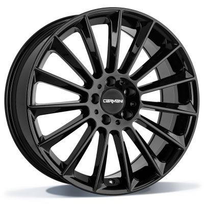 Carmani CA17 Fritz - black - 10.5J x 21inch ET25 5x112 naaf 66.6