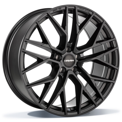 Carmani CA20 Ludwig - black matt - 9.5J x 19inch ET45 5x112 naaf 66.6
