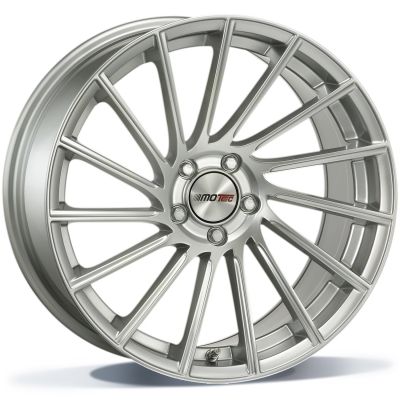 Motec Tornado - high gloss silver - 8.5J x 19inch ET30 5x112 naaf 66.5