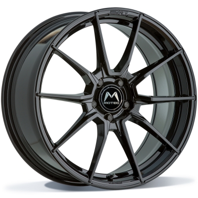 Motec Ultralight - black painted - 8J x 19inch ET48 5x112 naaf 66.5