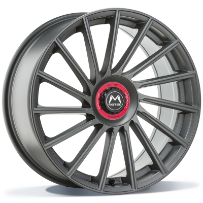 Motec Tornado-R - mat graphite - 9J x 20inch ET35 5x114.3 naaf 72.6