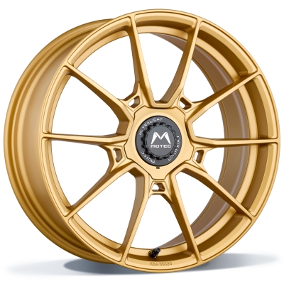 Motec Ultralight Evo - Matt light gold - 8.5J x 19inch ET48 5x114.3 naaf 72.6
