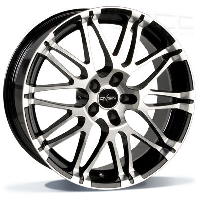 Oxigin 14 Oxrock - black full polish - 8.5J x 19inch ET35 5x112 naaf 72.6