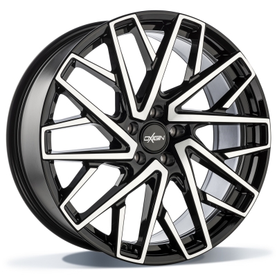 Oxigin 28 Oxmove - black full polish - 9J x 20inch ET20 5x112 naaf 66.6